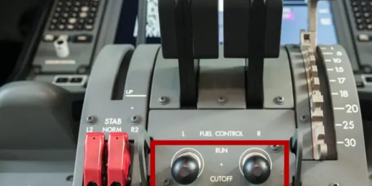 Como funcionavam os interruptores de combustível do avião Boeing da Air India que caiu