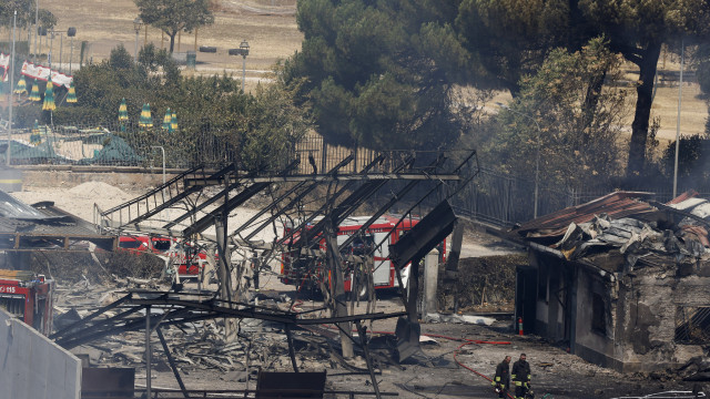 Explosão em posto de gasolina fere mais de 20 pessoas em Roma; imagens