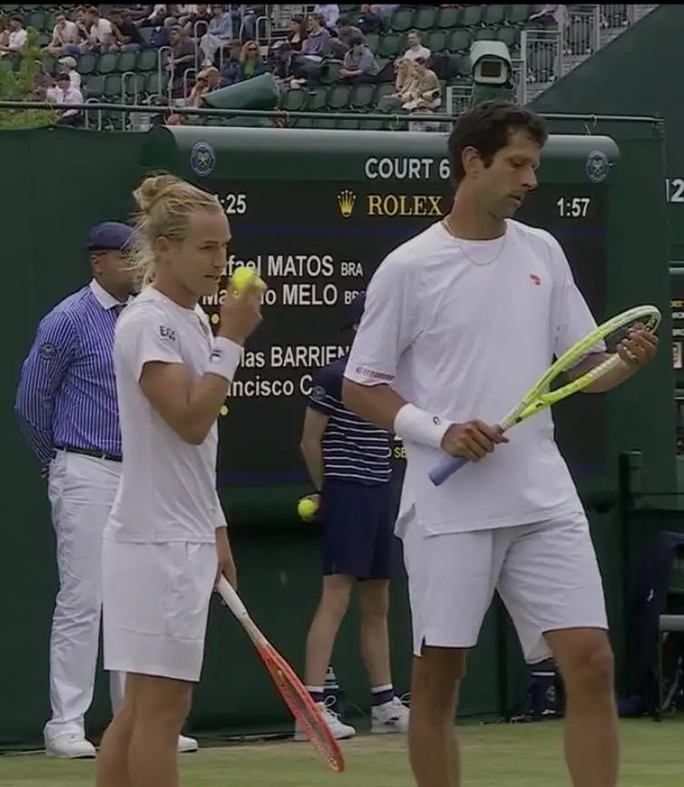 Divulgação/Wimbledon Rafael Matos e Marelo Melo, duplas masculinas, Wimbledon 2025