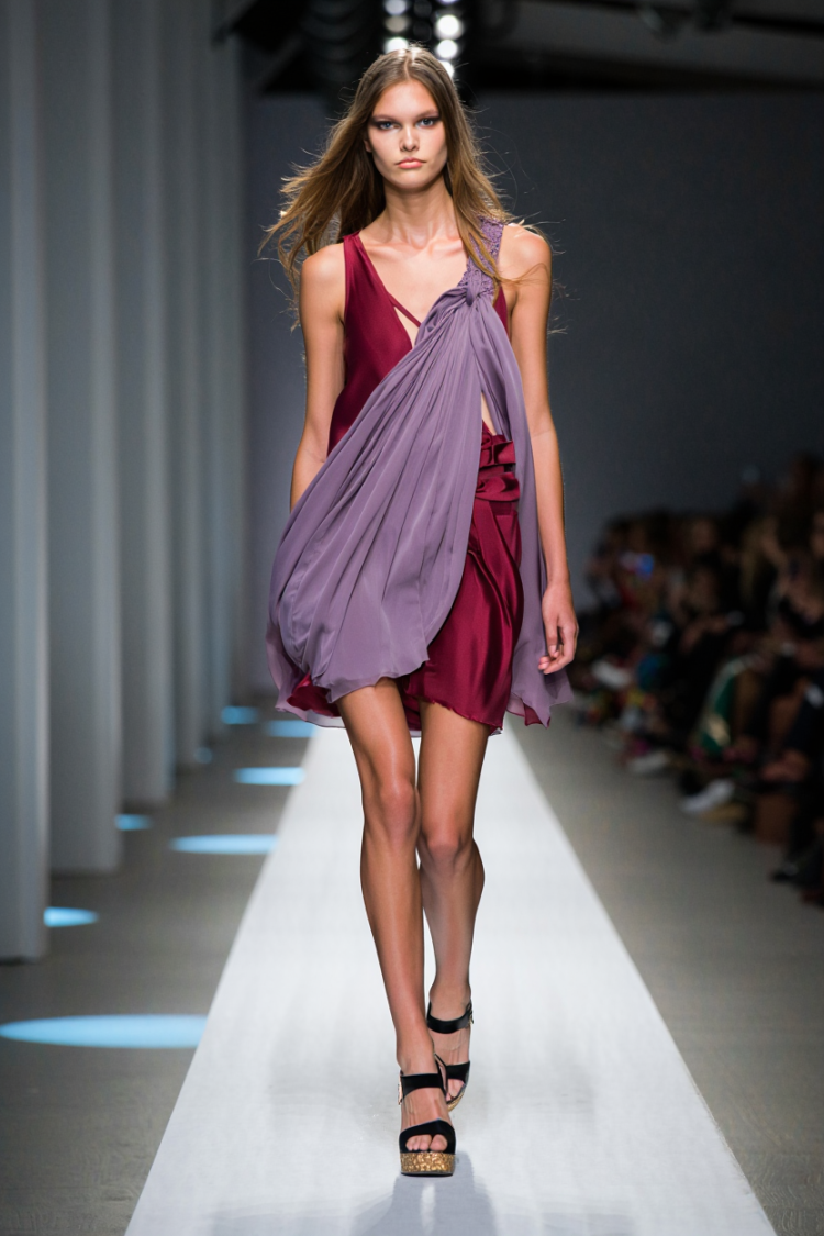 Modelo da Major Model Management Brasil em desfile sde moda