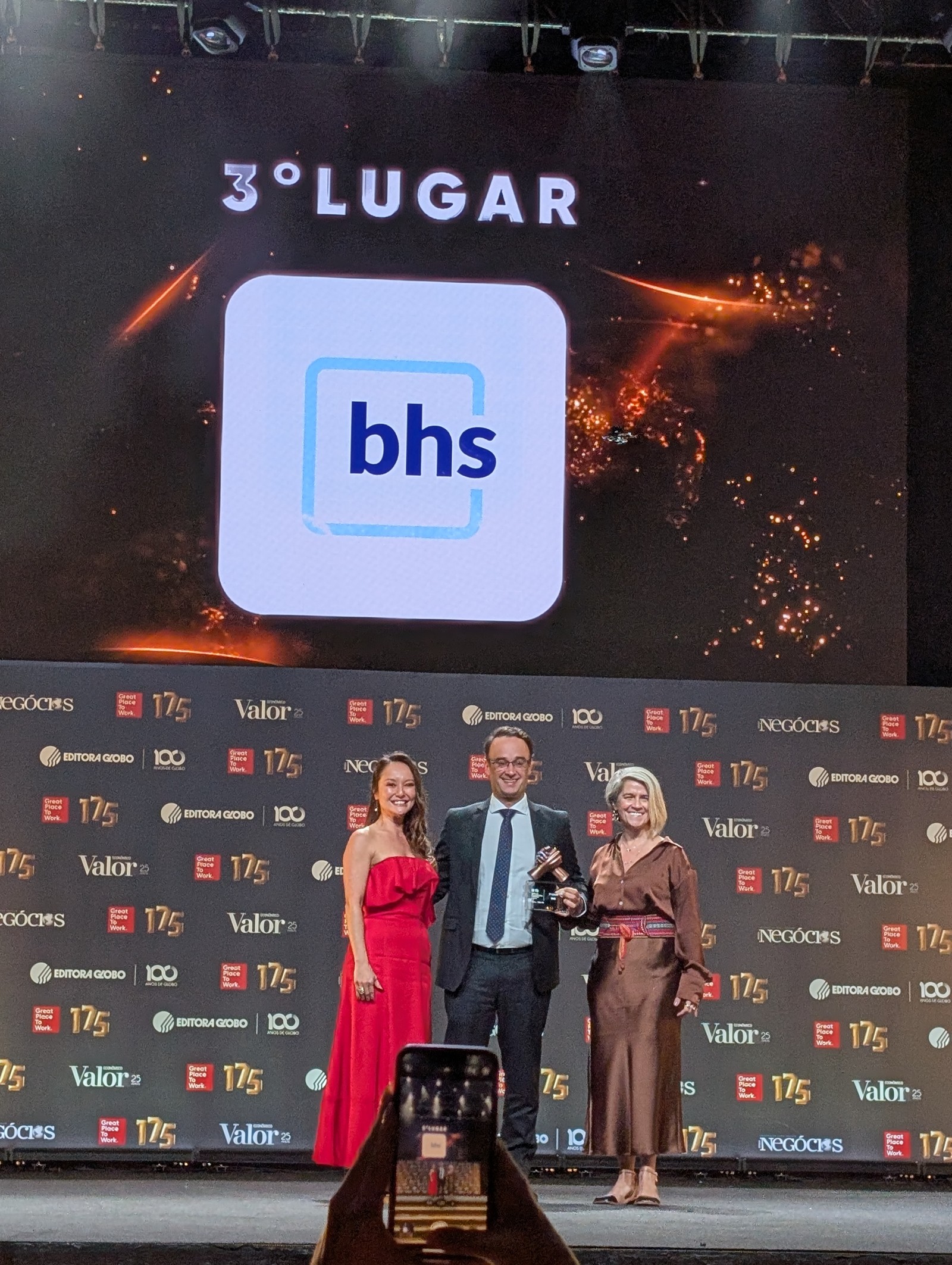 BHS, 3ª colocada do GPTW 2025 na categoria Médias (de 100 a 999 colaboradores) — Foto: Daniel Pinheiro/Época NEGÓCIOS