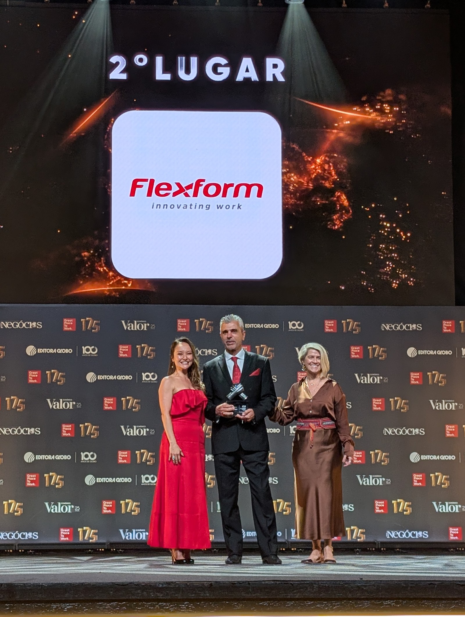 Flexiform, 2ª colocada do GPTW 2025 na categoria Médias (de 100 a 999 colaboradores) — Foto: Daniel Pinheiro/Época NEGÓCIOS
