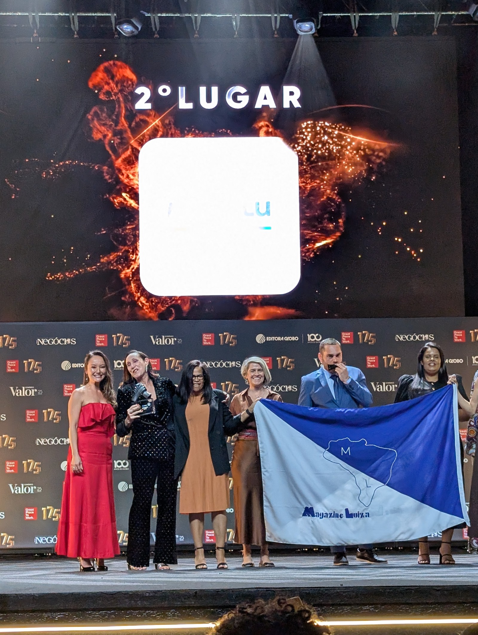 Magalu, 2ª colocada do GPTW 2025 na categoria Gigantes (a partir de 10.000 colaboradores) — Foto: Daniel Pinheiro/Época NEGÓCIOS