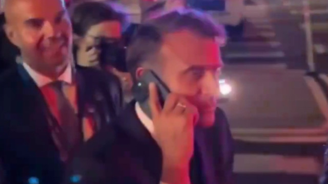 Macron é 'barrado' pela polícia de Nova York por causa de... Trump