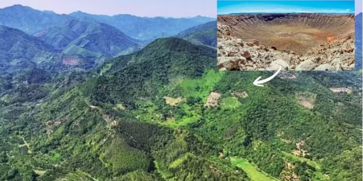 Do espaço sideral para o sul da China: descoberta revela a maior cratera moderna já identificada na Terra