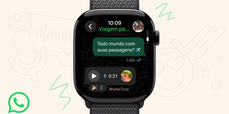 Mensagens no pulso: WhatsApp lança app o para o Apple Watch