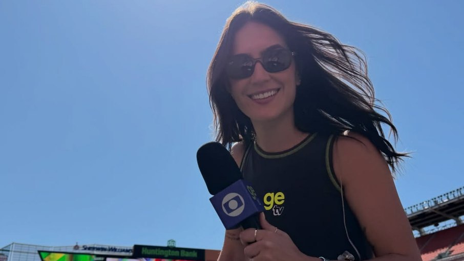 Mariana Spinelli é jornalista da Ge TV, da Globo Mariana Spinelli é jornalista da Ge TV, da Globo