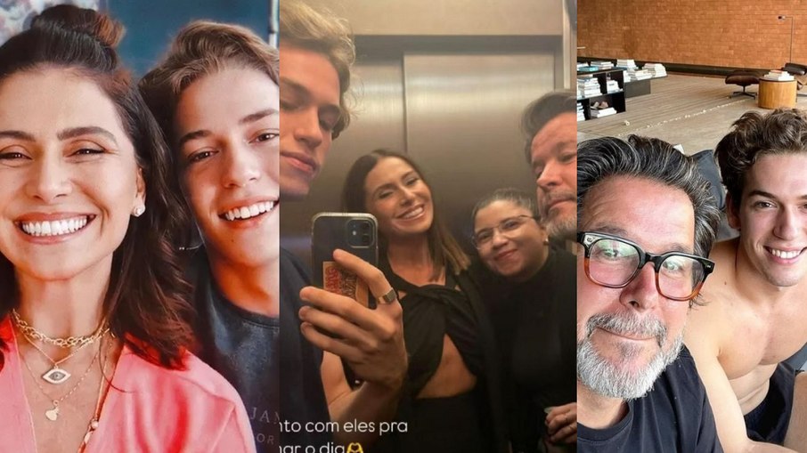Giovanna Antonelli, Murilo Benício e Pietro Antonelli, Giovanna Antonelli, Murilo Benício e Pietro Antonelli,